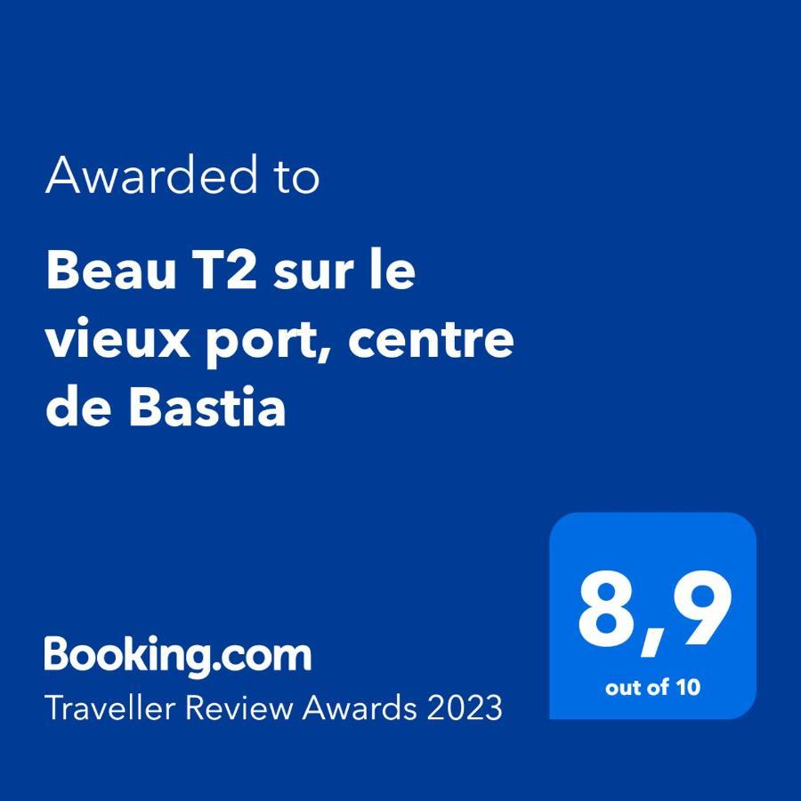Appartement Beau T2 sur le vieux port, centre de Bastia à Bastia  Extérieur photo